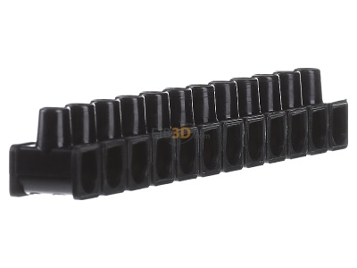 View on the left OBO Bettermann Vertr 70 VDE Terminal strip 12-p 
