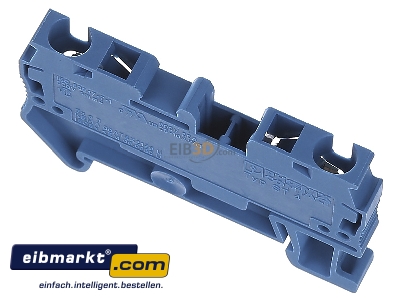 Top rear view Phoenix Contact ST 4 BU Feed-through terminal block 6,2mm 40A
