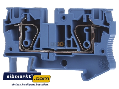 Front view Phoenix Contact ST 6 BU Feed-through terminal block 8,2mm 52A
