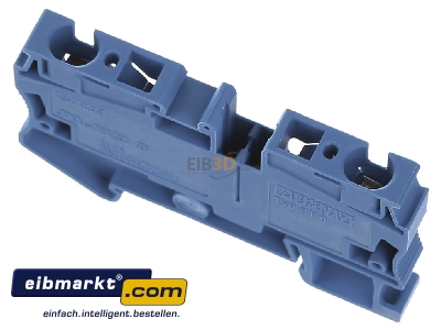 Top rear view Phoenix Contact ST 6 BU Feed-through terminal block 8,2mm 52A
