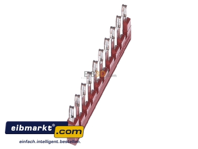 View top right Phoenix Contact FBS 10-4 Cross-connector for terminal block 10-p
