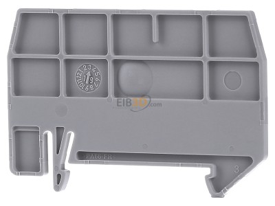 Front view Phoenix ATP-ST 4 End/partition plate for terminal block 
