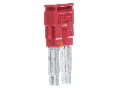 View on the left Phoenix FBS 2-12 Cross-connector for terminal block 2-p 
