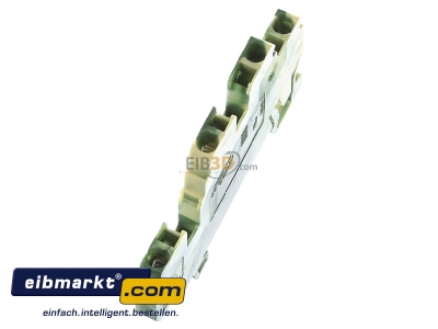 Ansicht oben rechts WAGO Kontakttechnik 870-507 Doppelstockklemme 0,08-2,4qmm gr/ge 