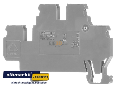 Back view WAGO Kontakttechnik 870-508 Feed-through terminal block 5mm 24A - 
