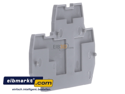 Ansicht rechts WAGO Kontakttechnik 870-518 Abschluss-/Zwischenplatte 0,08-2,4mmq grau 