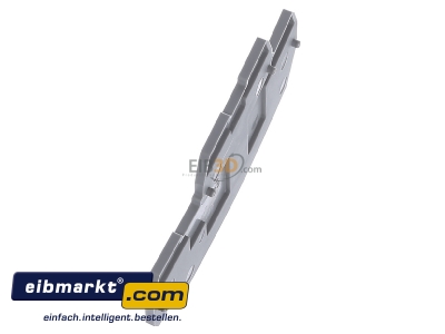 Ansicht oben rechts WAGO Kontakttechnik 870-518 Abschluss-/Zwischenplatte 0,08-2,4mmq grau 