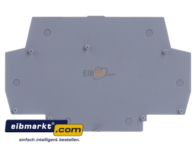 Back view WAGO Kontakttechnik 859-525 End/partition plate for terminal block 
