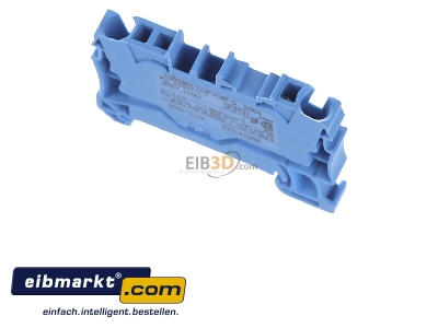 Top rear view WAGO Kontakttechnik 2004-1204 Feed-through terminal block 6,2mm 32A
