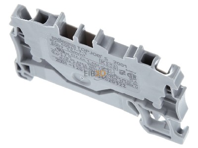 Top rear view WAGO 2001-1201 Feed-through terminal block 4,2mm 18A 
