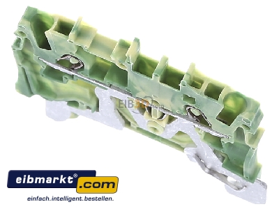 View up front WAGO Kontakttechnik 2001-1207 Ground terminal block 1-p 4,2mm
