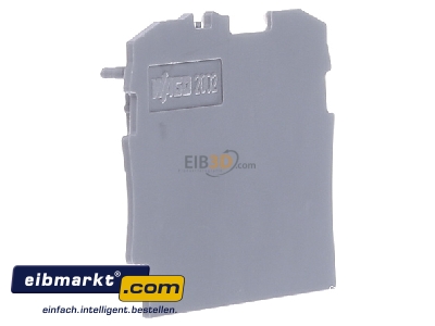 View on the left WAGO Kontakttechnik 2002-1291 End/partition plate for terminal block
