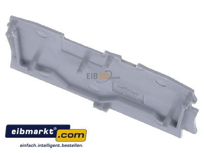 Top rear view WAGO Kontakttechnik 2002-1291 End/partition plate for terminal block
