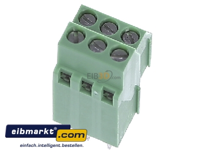 Top rear view Phoenix Contact MKKDS 3/ 3 Printed circuit board terminal 2-pole - 
