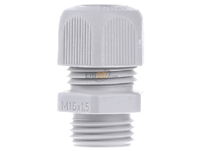 Front view Kleinhuis 1234VM1601 Cable gland / core connector M16 
