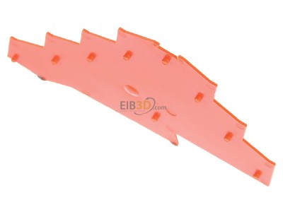 Top rear view WAGO 281-366 End/partition plate for terminal block 
