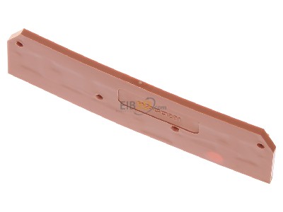 View up front WAGO 281-335 End/partition plate for terminal block 

