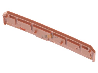 Ansicht oben hinten WAGO 281-335 Abschluplatte 2,5mm orange 