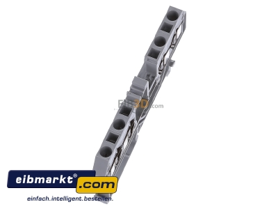 Ansicht oben links WAGO Kontakttechnik 281-652 Durchgangsklemme gr 0,08-4qmm 