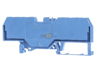 Back view WAGO 281-654 Feed-through terminal block 6mm 26A 
