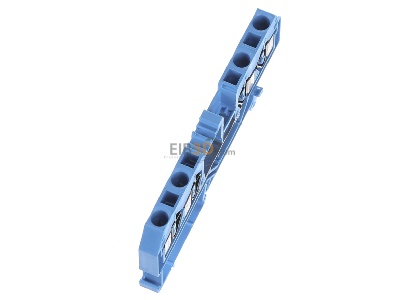 Ansicht oben links WAGO 281-654 Durchgangsklemme bl 0,08-4qmm 