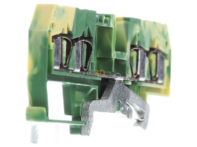 Ansicht links WAGO 281-657 Schutzleiterklemme gn/ge 0,08-4qmm 