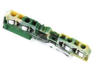 Ansicht oben vorne WAGO 281-657 Schutzleiterklemme gn/ge 0,08-4qmm 