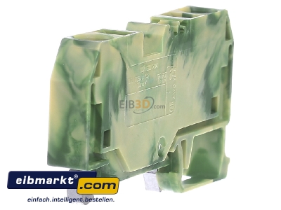 View on the right WAGO Kontakttechnik 284-907 Ground terminal block 1-p 10mm - 
