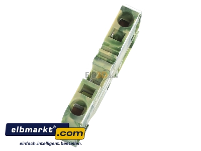 View top right WAGO Kontakttechnik 284-907 Ground terminal block 1-p 10mm - 
