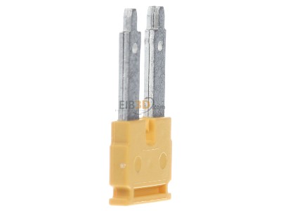 View on the right Weidmller ZQV 10/2 Cross-connector for terminal block 2-p 

