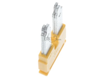 View top left Weidmller ZQV 10/2 Cross-connector for terminal block 2-p 
