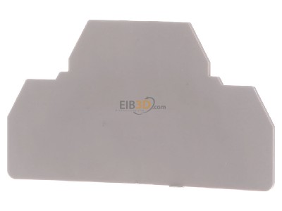 Back view Weidmller ZAP/TW ZDK2.5 End/partition plate for terminal block 

