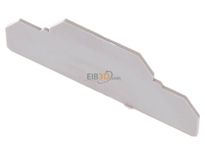 Top rear view Weidmller ZAP/TW ZDK2.5 End/partition plate for terminal block 
