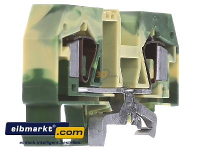 View on the left WAGO Kontakttechnik 283-907 Ground terminal block 1-p 12mm - 
