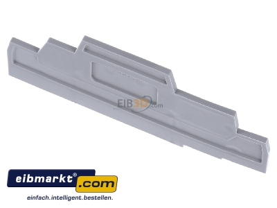 View up front WAGO Kontakttechnik 280-303 End/partition plate for terminal block
