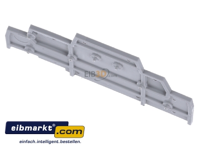 Ansicht oben hinten WAGO Kontakttechnik 280-303 Abschluplatte grau 