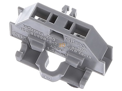 Top rear view WAGO 260-301 Terminal strip 1-p 
