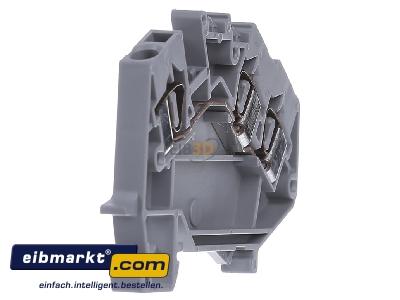 Ansicht links WAGO Kontakttechnik 781-631 Durchgangsklemme 0,08-4mmq grau 