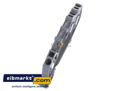 Ansicht oben links WAGO Kontakttechnik 781-631 Durchgangsklemme 0,08-4mmq grau 