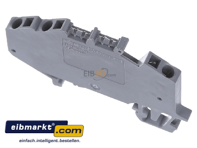 Top rear view WAGO Kontakttechnik 781-631 Feed-through terminal block 6mm 32A
