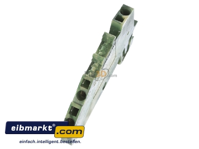 View top right WAGO Kontakttechnik 781-637 Ground terminal block 1-p 6mm
