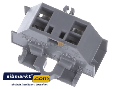 Top rear view WAGO Kontakttechnik 261-331 Terminal strip 1-p - 
