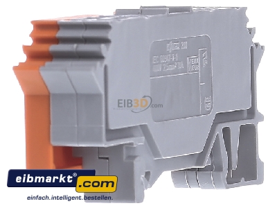 Ansicht rechts WAGO Kontakttechnik 280-762 Basisklemmenblock 0,08-2,5mmq orange 