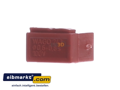 Ansicht hinten WAGO Kontakttechnik 243-804 Verb.dosenklemme rt 4x0,6-0,8qmm 