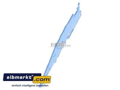 Ansicht oben rechts WAGO Kontakttechnik 777-321 Schienentrger f. TS35 blau 
