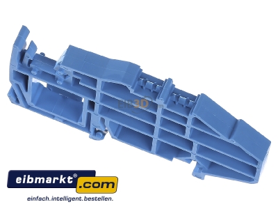 Ansicht oben vorne WAGO Kontakttechnik 777-305 Schienentrger f. TS35 blau 