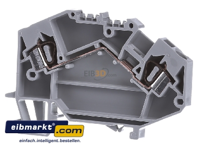 Front view WAGO Kontakttechnik 781-601 Feed-through terminal block 6mm 32A 
