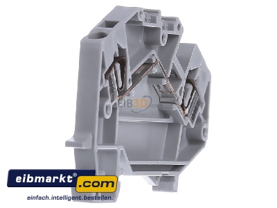 Ansicht links WAGO Kontakttechnik 781-601 Durchgangsklemme 0,08-4,00mmq grau 