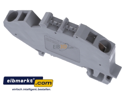 Top rear view WAGO Kontakttechnik 784-601 Feed-through terminal block 10mm 57A
