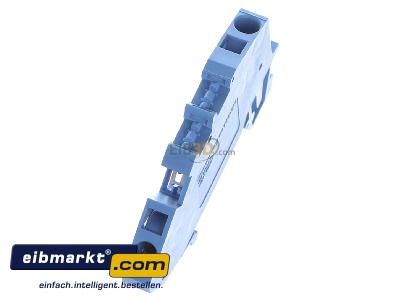 Ansicht oben rechts WAGO Kontakttechnik 782-604 Durchgangsklemme 0,2-6mmq blau 